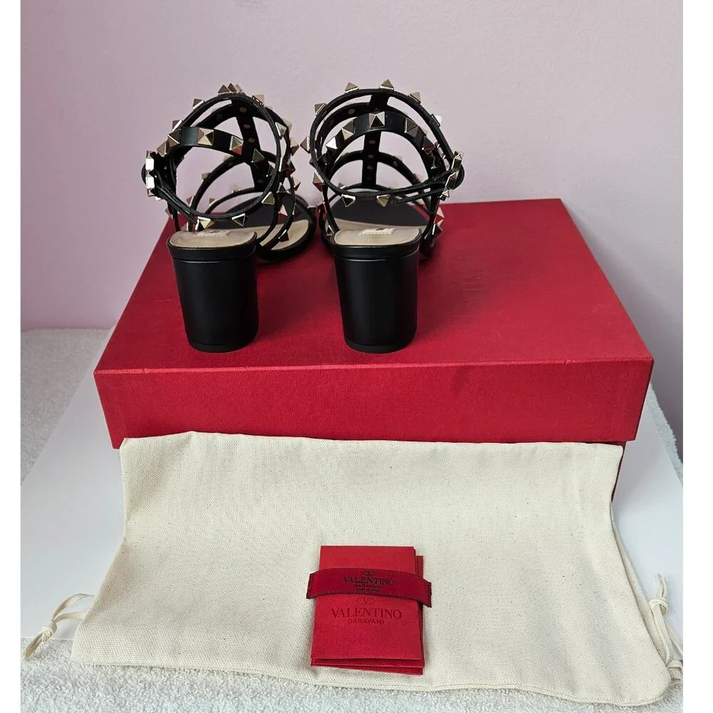 Valentino City Block Rockstud Sandal - Picture 6 of 7